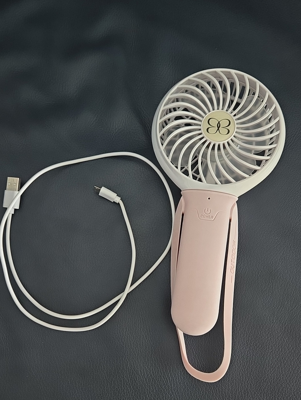 Handheld Mini Fan With Light